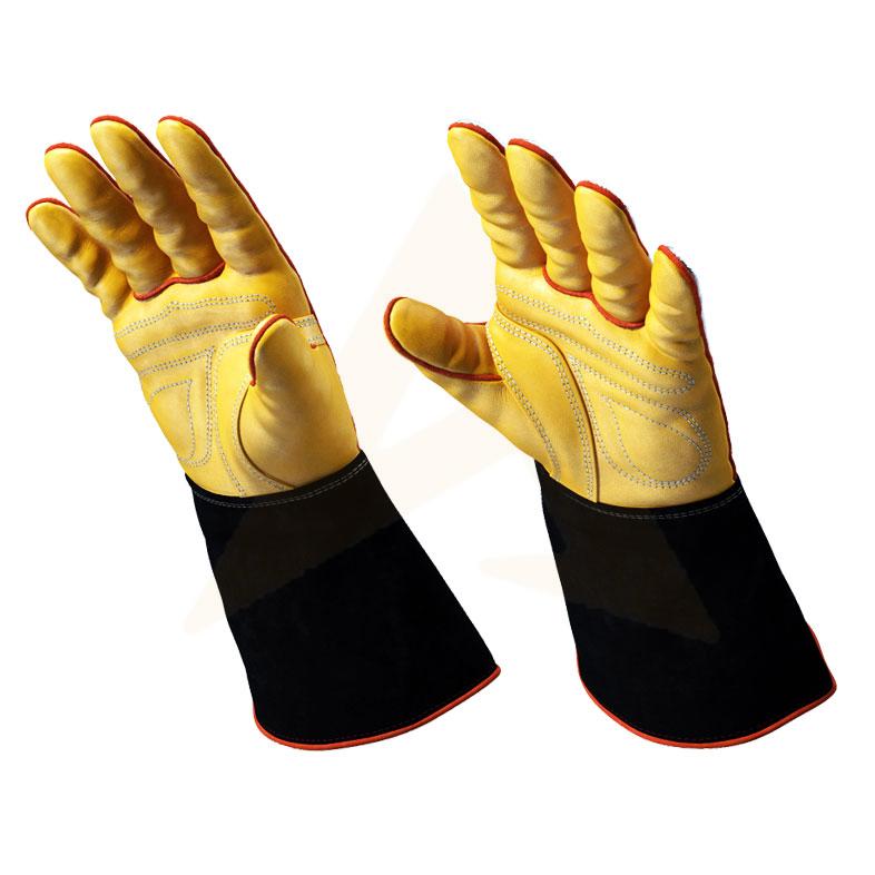 Electric heat Resistant Welding Gloves