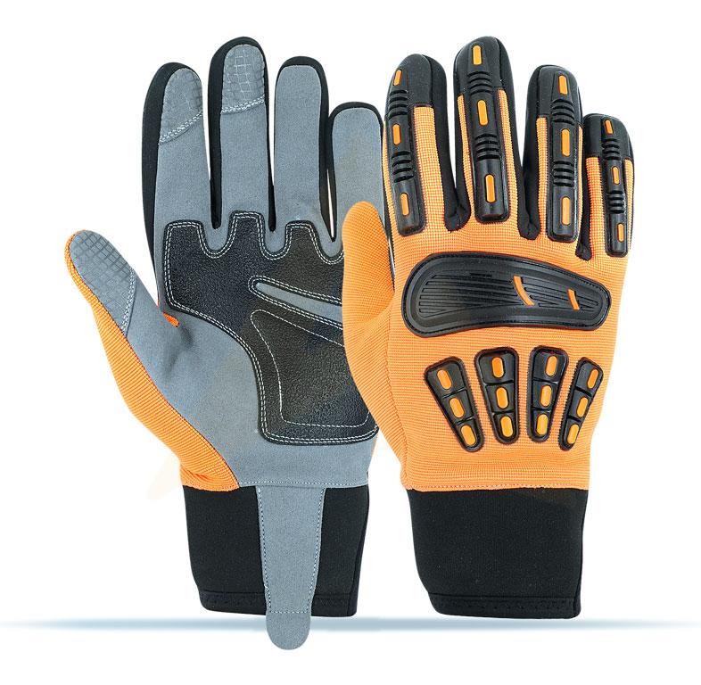 synthetic leather gloves